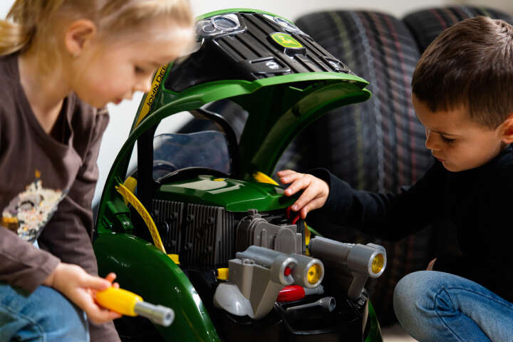 klein John Deere Traktormotor Tractor Engine